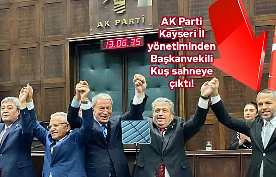 AK Parti Kayseri İl Başkanı neden Ataş'a rozet takma anında fotoğrafta yer almadı
