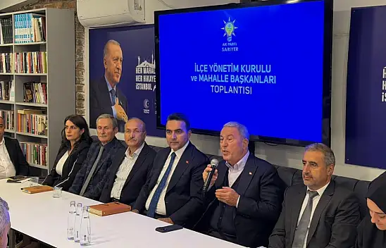 AK Parti toplantısında Hulusi Akar detayı! İşte toplantının gündemi