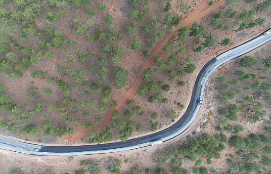 Akdeniz'i İç Anadolu'ya bağlayan yol yenileniyor!