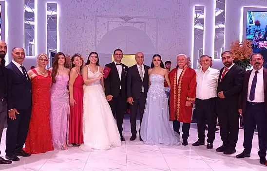 Akıncı ve Ağca ailelerinin mutlu günü