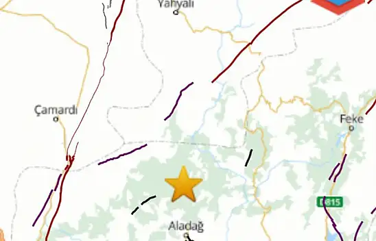Aladağ'da deprem!