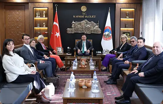 Alman Büyükelçi'den Kayseri'ye ziyaret