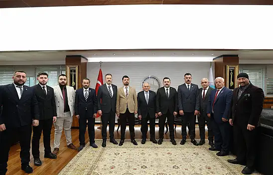 Alperen Ocakları Genel Başkanından Büyükkılıç'a dikkat çeken ziyaret