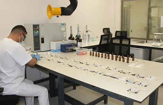 156 odalı laboratuvar hizmete girdi