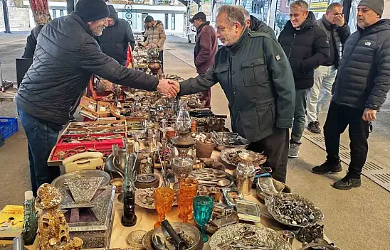 Kayseri'de kurulan bu pazar her hafta ziyaretçi akınına uğruyor