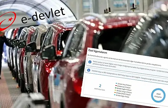 Araç sigortasında yeni dönem 'e-Devlet'te başladı