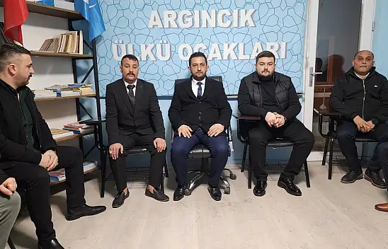Argıncık Ülkü Ocakları'nda yeni başkan belli oldu
