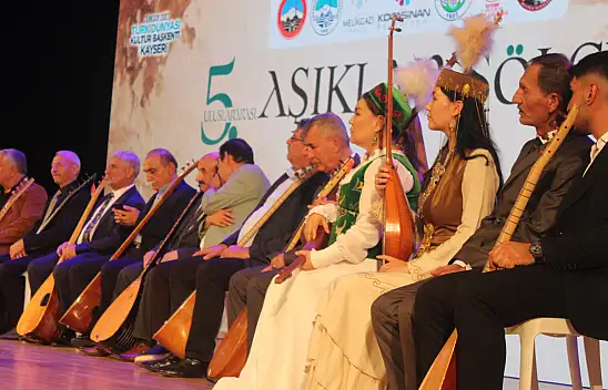 Aşıklar Kayseri'de buluştu! Kültür şöleni yaşandı