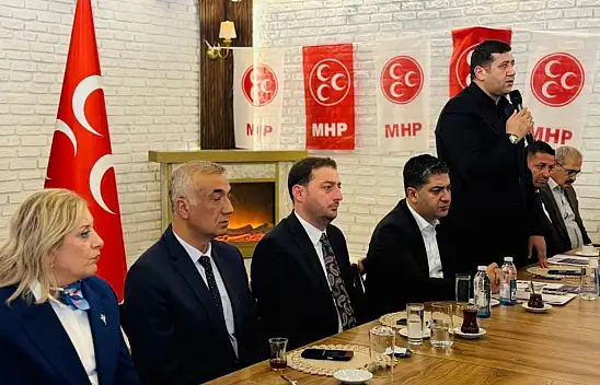 Baki Ersoy Talas'ta muhtarlarla buluştu!