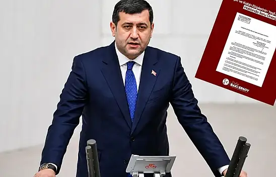 Baki Ersoy yeşil pasaport talebini TBMM'ye taşıdı