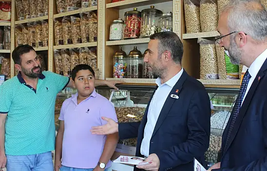 Başkan Altun, Develi'de esnafla bir araya geldi