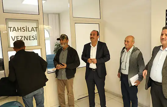 Başkan borcunu ödedi