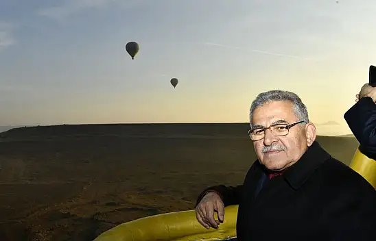 Başkan Büyükkılıç'ın Kapadokya sevinci