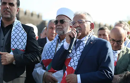 Başkan Büyükkılıç: İsrail dün neyse bugün de aynı