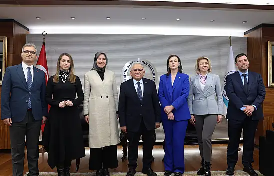 Başkan Büyükkılıç, Karadağ heyetini ağırladı