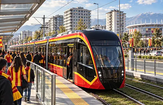 Başkan Büyükkılıç'tan taraftara müjde! Tramvay ücretsiz olacak