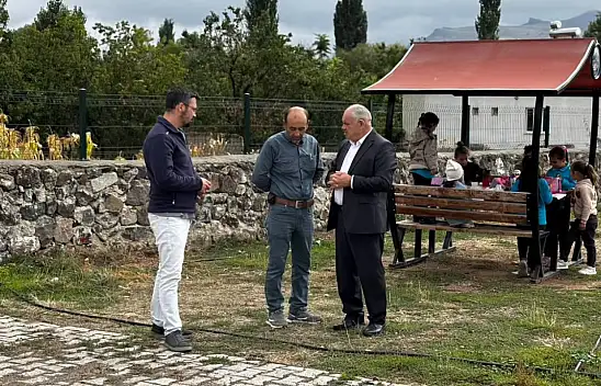 Başkan Öztürk okulda! İhtiyaç ve talepleri dinledi