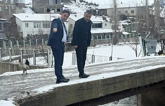 Başkan Şengül, Develi'nin hasar alan köylerini inceledi
