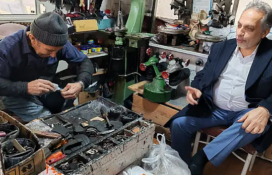 Başkan Yalçın'dan tasarruf tedbiri! Soluğu ayakkabıcı da aldı