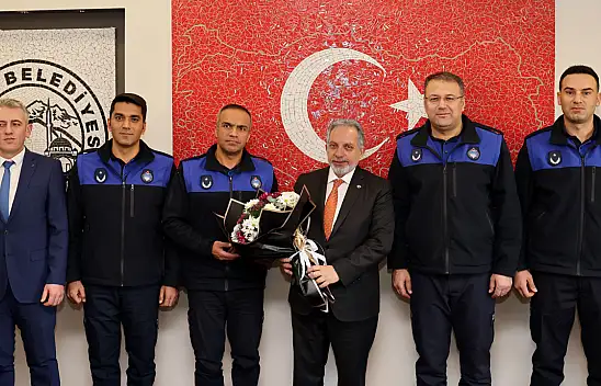 Başkan Yalçın'dan Zabıta Haftası'nda özveri vurgusu