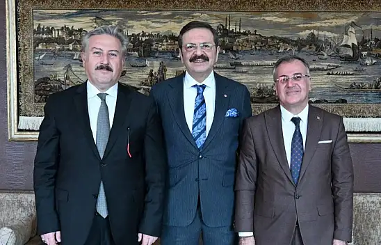 Başkanlardan Kayserili Başkan'a ziyaret