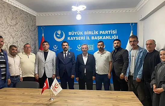 BBP Kayseri'de 16 ilçe için düğmeye bastı! İlk durak Develi