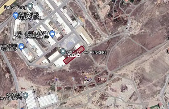 Belediye, Melikgazi'de sanayi arsası satacak!