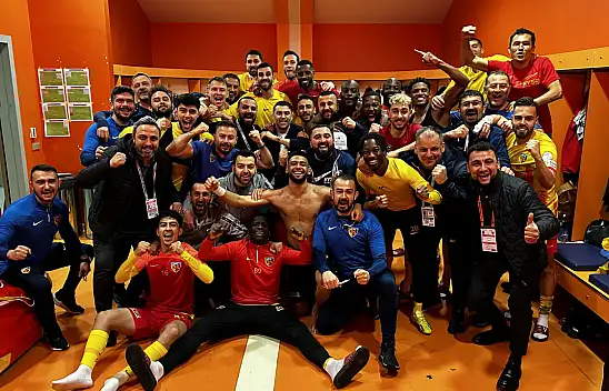 Böyle bir sevinç görülmedi - Kayserispor Haberleri