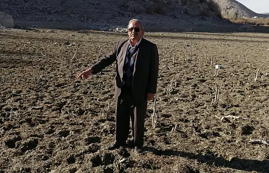 Bu fotoğraf Kayseri'de çekildi… Sebebi kuraklık!