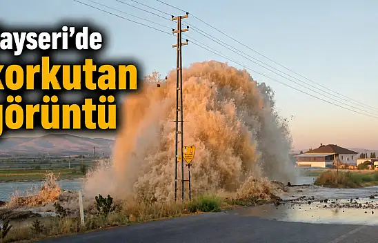 Bu görüntü Kayseri'de kaydedildi! Gören bir daha baktı