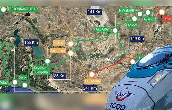 Bu hat Kayseri'nin kaderini değiştirecek! Akdeniz'e bağlanacak