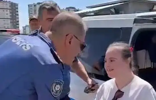 Bu kez polisler Fatma'yı ağırladı!