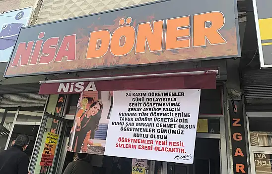 Bugün Kayseri'deki dönercide döner bedavaydı! Bakın neden?