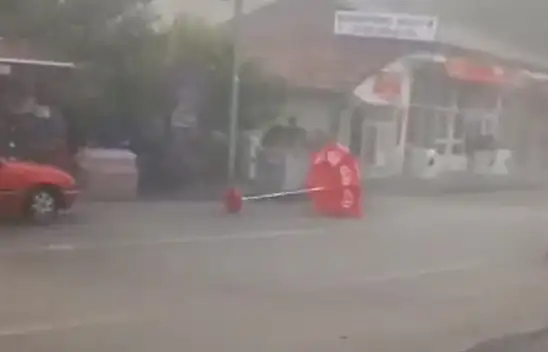 Bünyan'da zarar büyük! Vatandaş o anları anlattı