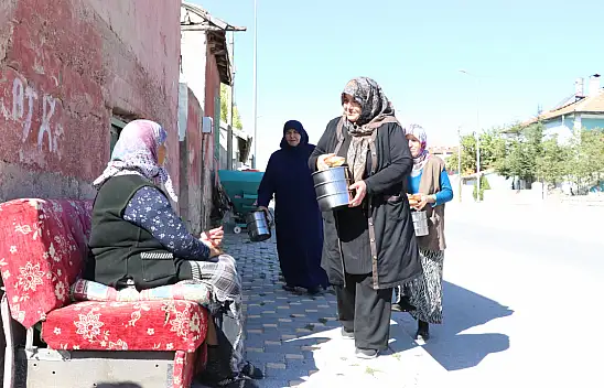 Bünyanlı kadınlardan örnek davranış!