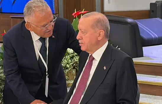 Büyükkılıç Erdoğan'la görüştü: Ankara'daki zirvenin konusu Kayseri oldu