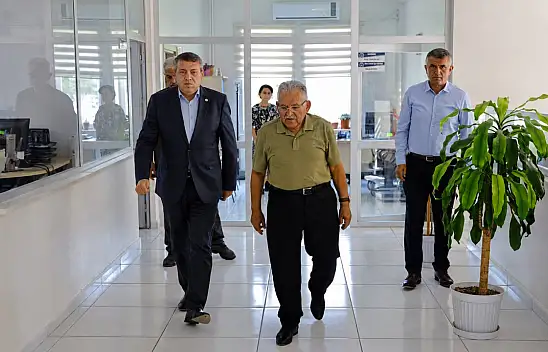 Büyükkılıç'tan belediyenin üç kritik birimine yakın takip