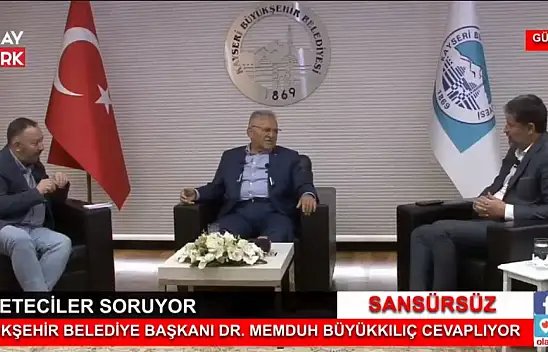 Büyükkılıç'tan dikkat çeken TOMTAŞ açıklaması…