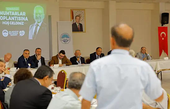 Büyükkılıç Tomarza'da muhtarları dinledi: Mahallelerin talepleri masada!