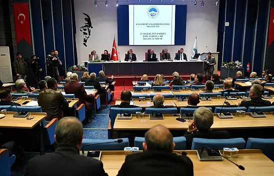 Büyükşehir Belediye Meclisi'nde seçim var