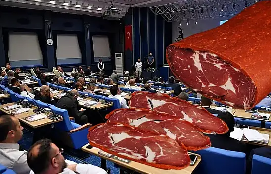 Büyükşehir'de 466 bin liralık pastırma gündem oldu! Bu pastırmayı kim kimin için aldı...