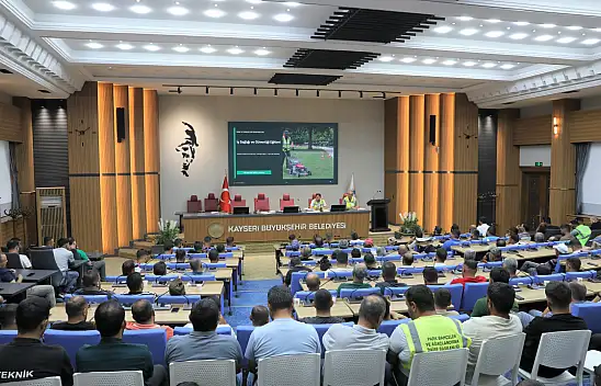 Büyükşehir'den personele kapsamlı eğitim