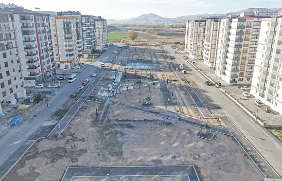 Kayseri'de Şehir Hastanesi çevresi baştan aşağı değişiyor