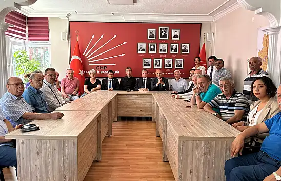 CHP Genel Merkezinden iki vekile Pınarbaşı görevlendirmesi! Kayseri'ye geldiler