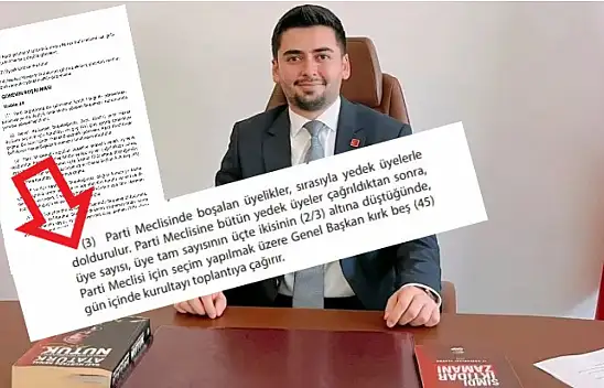CHP İl Başkanı Gözbaşı'dan tüzük hatırlatması