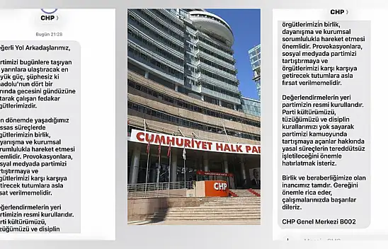CHP Kayseri'yi karıştıran mesaj
