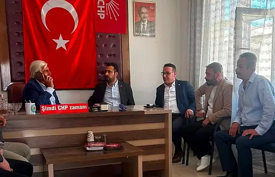 CHP Kayseri yönetimi Sarız'a çıkarma yaptı! Belediye Başkanına ulaşılamıyor
