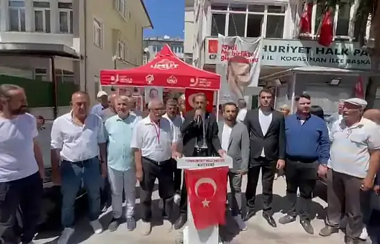 CHP Kocasinan İlçe Başkanı Özdemir iddialara yanıt verdi