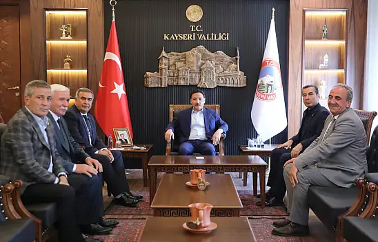 CHP'li başkanlardan Vali Çiçek'e ziyaret