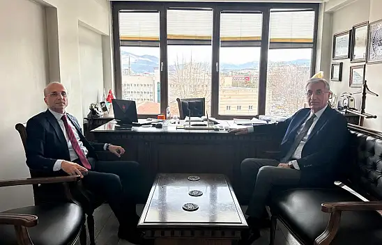 CHP'li eski Başkana taziye ziyareti